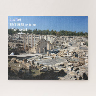 Puzzle Beit Shean, Israël, option de message personnalis