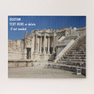 Puzzle Beit Shean, Israël, option de message personnalis