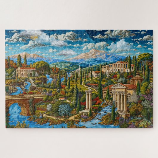Puzzle Bel ancien village romain (Horizontal)