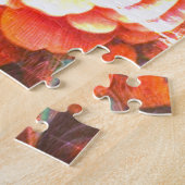 Puzzle Bel Ange assis sur une branche d'arbre (Côté)