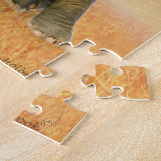 Puzzle Bel éléphant africain de bébé (Côté)