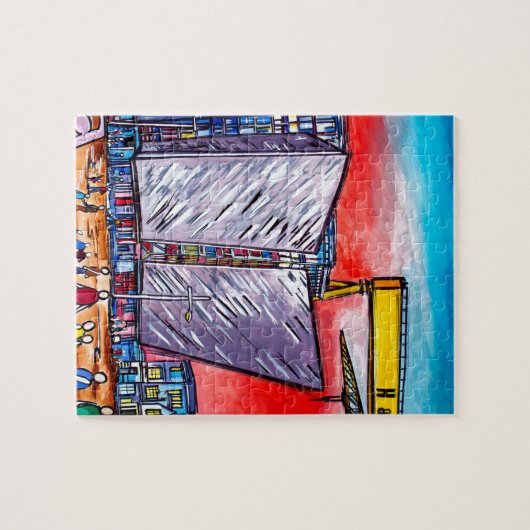 Puzzle Belfast Alive- Quartier Titanic (Horizontal)