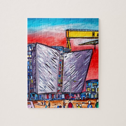 Puzzle Belfast Alive- Quartier Titanic (Vertical)