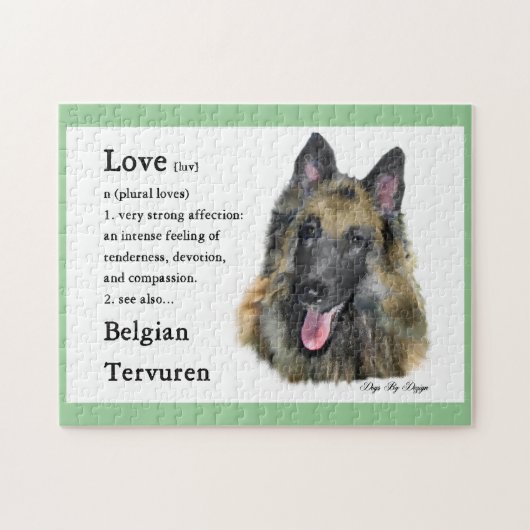 Puzzle Belge Tervuren Love (Horizontal)