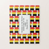 Puzzle BELGIQUE | Blessed Nation | DRAPEAU DE BELGIQUE (Vertical)