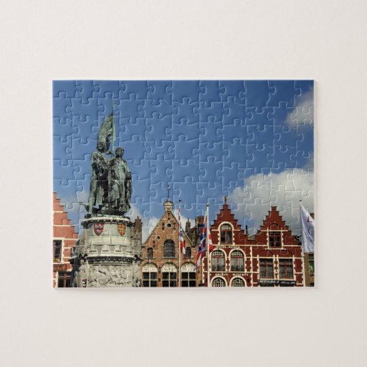 Puzzle Belgique, Brugge (ou Brug ou Bruge). UNESCO (Horizontal)