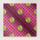 Puzzle Bélier et coq métallique (Vertical)