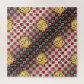 Puzzle Bélier et serpent à feu (Horizontal)
