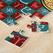 Puzzle Bélier & Serpent Métal (Côté)