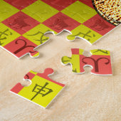 Puzzle Bélier & Singe de Terre (Côté)