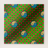 Puzzle Béliers et chèvre d'eau (Horizontal)