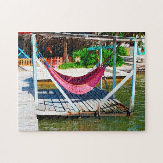 Puzzle Belize Hammock on the Warf (Horizontal)