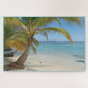 Puzzle Belize Palm Tree Beach Caraïbes Océan marin