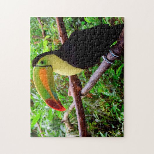 Puzzle Belize Tucon Birds. (Vertical)