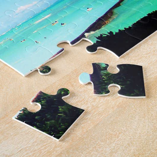 Puzzle belkiki hawaii (Côté)