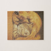 Puzzle Belle affiche d'art de chat et de chien incroyable (Horizontal)