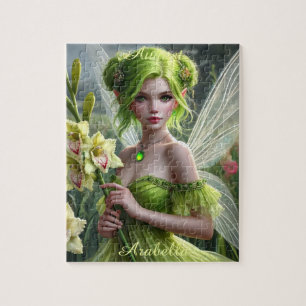 Puzzle Belle Août Fée à Gladioli