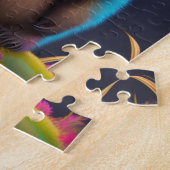 Puzzle Belle Aquarelle colorée Sloth (Côté)