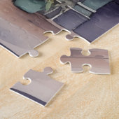 Puzzle Belle aquarelle florale devant la vitrine (Côté)