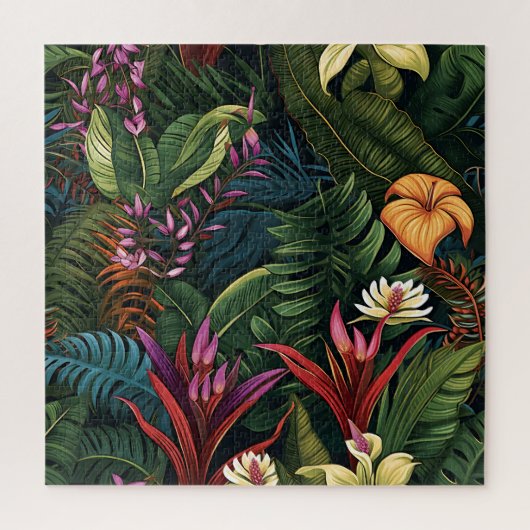 Puzzle Belle Aquarelle Jungle Adventure (Vertical)