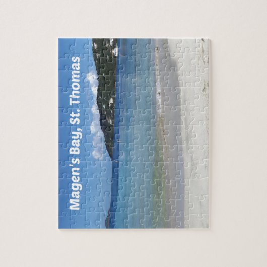 Puzzle Belle baie de Magen, St. Thomas (Vertical)