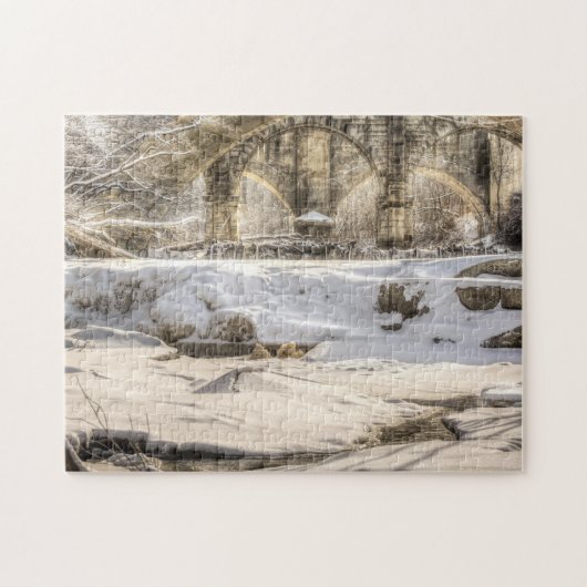 Puzzle Belle Berea Chutes En Hiver (Horizontal)
