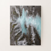 Puzzle Belle cascade de Blue Bruarfoss en Islande (Vertical)
