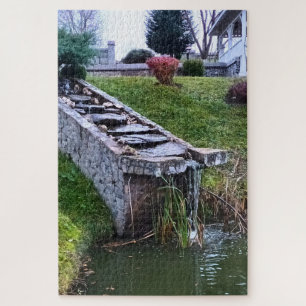 Puzzle Belle Cascade de Jardin – Nature Sauvage Roumanie