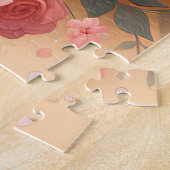 Puzzle Belle Chat Avec Fleurs (Côté)