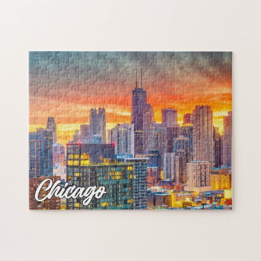 Puzzle Belle Chicago, Illinois, États-Unis (Horizontal)