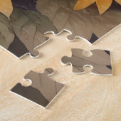 Puzzle Belle Chouette Et Fleurs De Soleil (Côté)