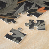 Puzzle Belle Chouette Harfang Inspirée de William Morris (Côté)