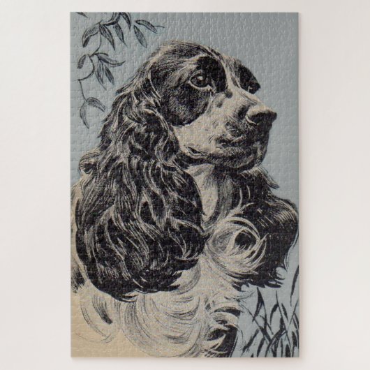 Puzzle belle cocker spaniel (Vertical)