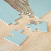 Puzzle belle colombe blanche (Côté)