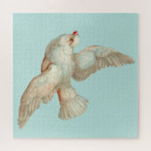 Puzzle belle colombe blanche (Horizontal)