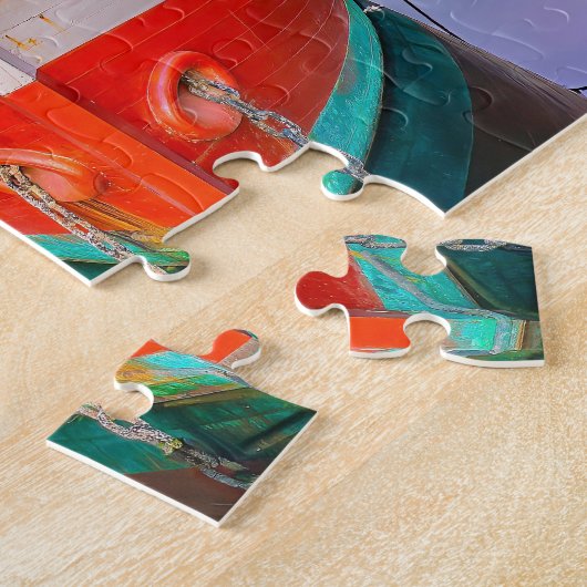 Puzzle Belle Copenhague, Danemark (Côté)