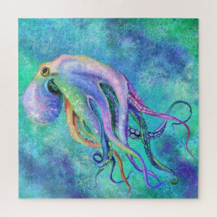 Puzzle Belle Couleur Octopus - Peinture