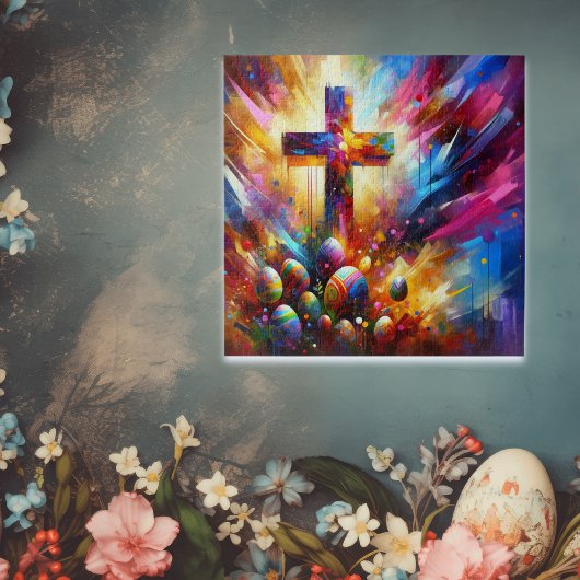 Puzzle Belle Croix pour les fêtes de Pâques |