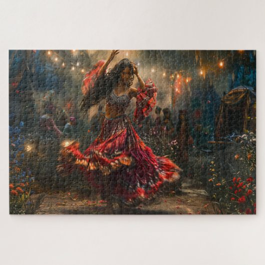Puzzle Belle danseuse gitane (Horizontal)