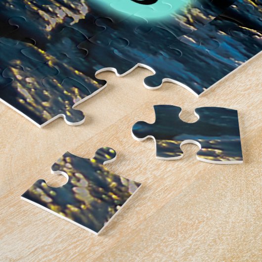 Puzzle Belle Esquisse et écriture ange Matthieu 6:33 (Côté)