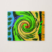 Puzzle Belle Extraordinaire vague d'été vague de couleurs (Horizontal)