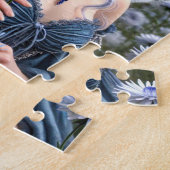 Puzzle Belle fée de septembre en Asters (Côté)