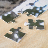 PUZZLE BELLE FEMELLE LÉOPARD EN GROS PLAN (Côté)