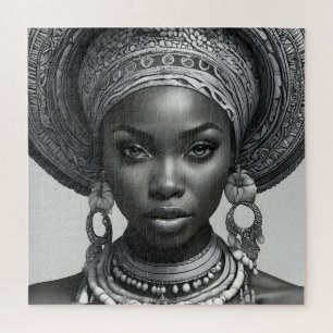 Puzzle Belle femme africaine