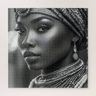 Puzzle Belle femme africaine
