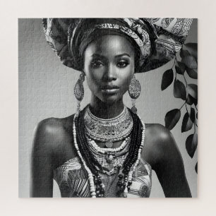Puzzle Belle femme africaine