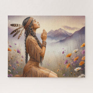 Puzzle Belle femme amérindienne/Héritage