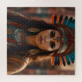 Puzzle Belle femme aztèque (Horizontal)