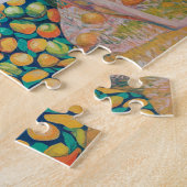 Puzzle Belle Femme dans un Vergers d'Orange (Côté)