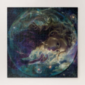 Puzzle Belle femme dans une bulle (Horizontal)